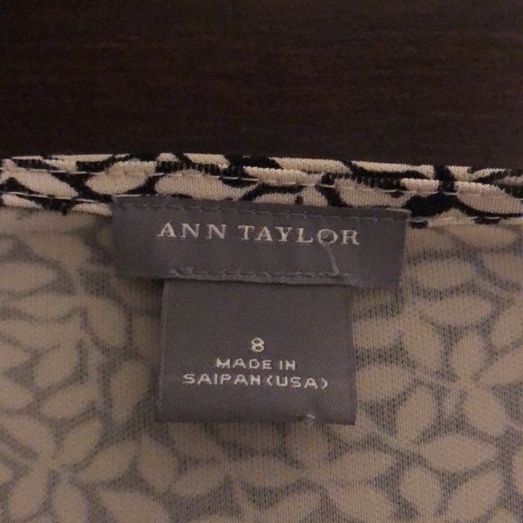 Ann Taylor Floral Faux Wrap Maxi Dress Size 8 - Picture 12 of 13